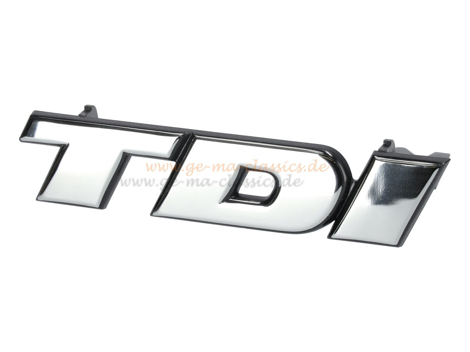 "TDI" Schriftzug VW Bus T4 silber Frontgrill kurze Front Facelift ORIGINAL