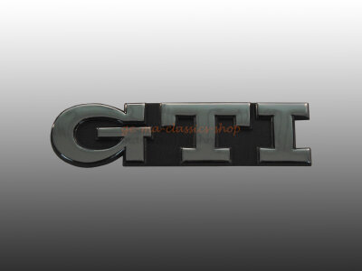 VW Golf 3 GTI Emblem hinten chrom Schriftzug 95 - 98