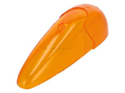 Blinkerglas schmal orange für Käfer bis 63 NOS Original