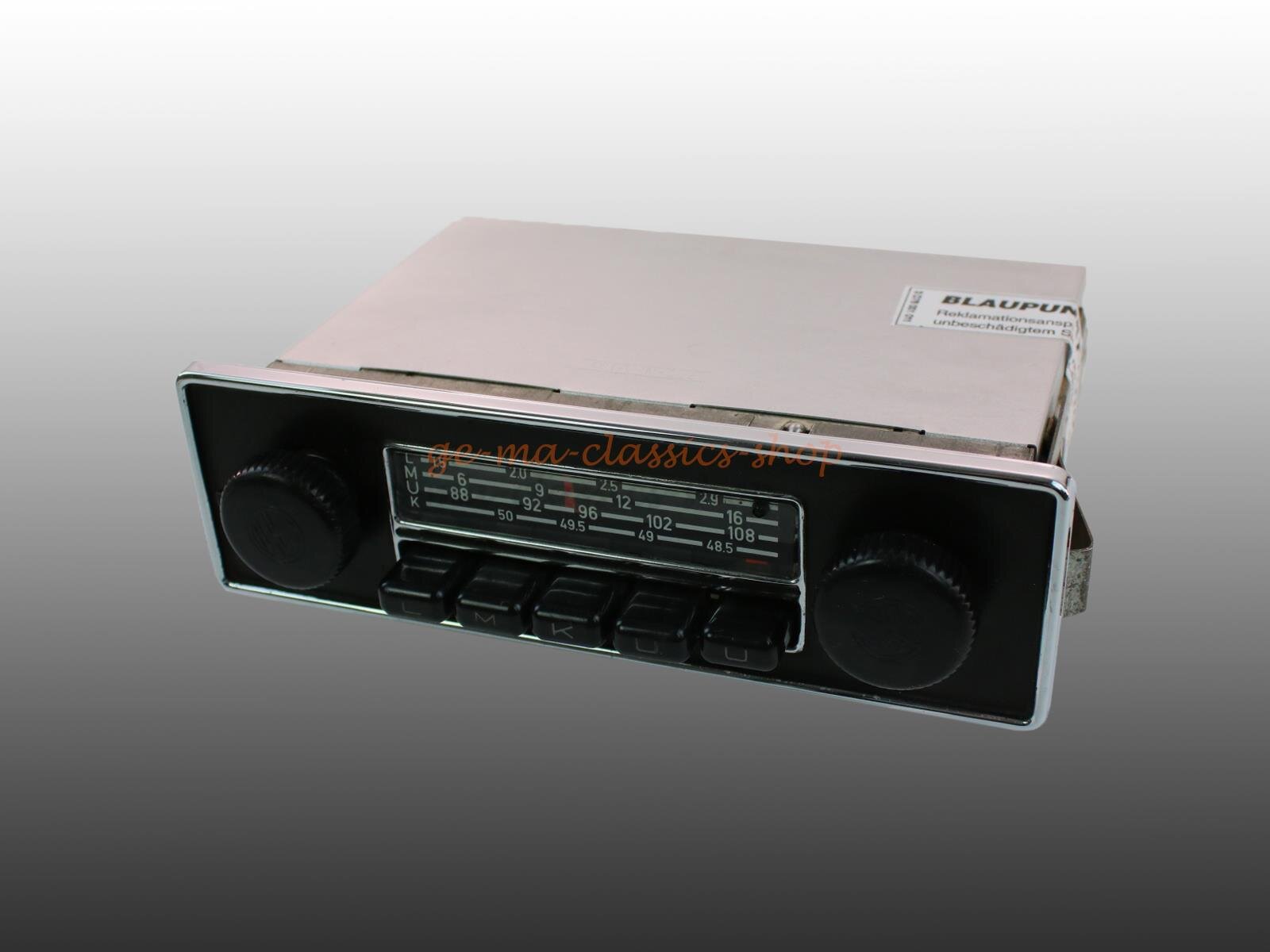 Auto Radio VW Käfer 1303 12V Blaupunkt Grundig Original