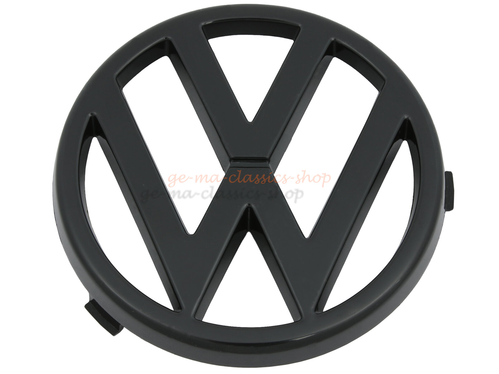 VW Emblem vorne satinschwarz VW Jetta 2 Polo 2 Original NEU