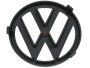 VW Emblem vorne satinschwarz VW Jetta 2 Polo 2 Original NEU