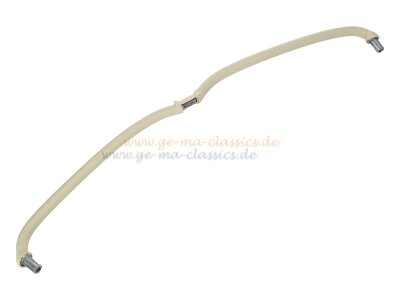 Haltegriff Haltestange mittlere 2er Sitzbank beige für VW Bus T1 8/63-7/67