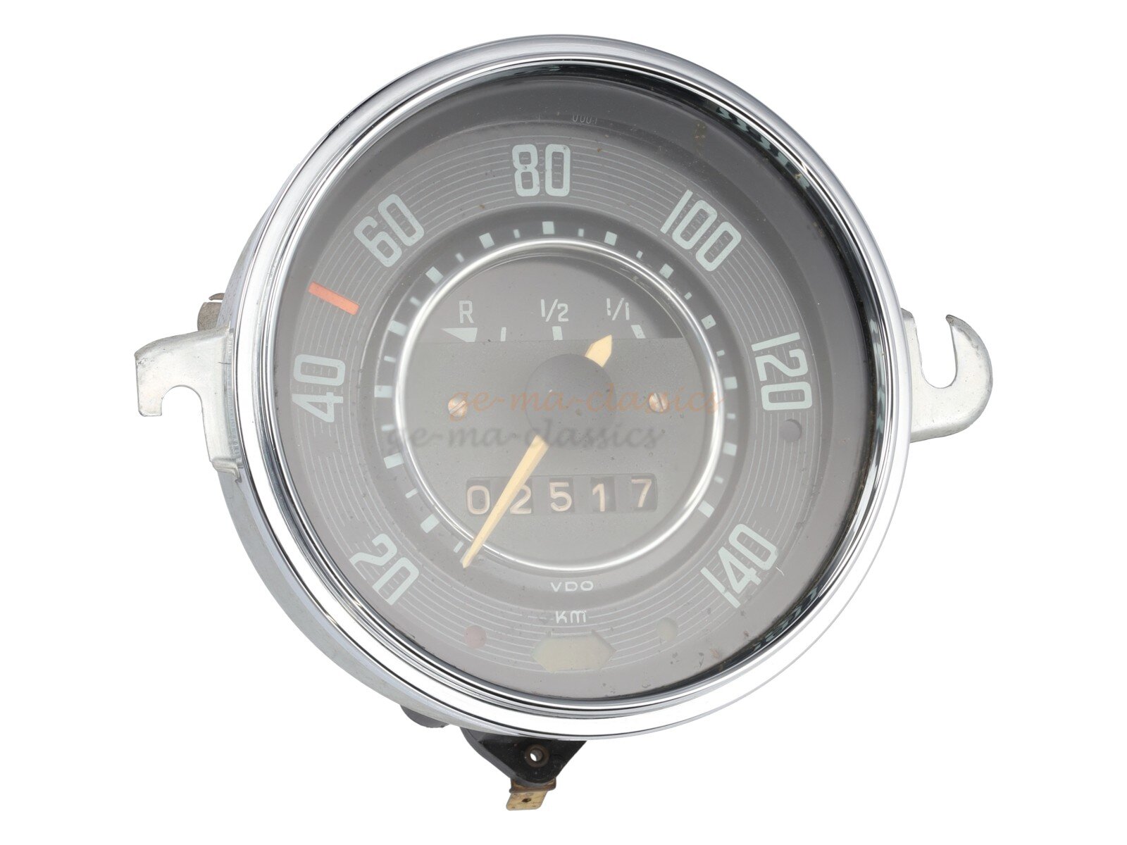 Tachometer VW Käfer 8/67 bis 7/68 mit Tankuhr altes Design gebraucht